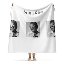 Load image into Gallery viewer, "Still I Rise" Throw Blanket
