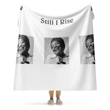 Load image into Gallery viewer, &quot;Still I Rise&quot; Throw Blanket
