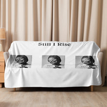 Load image into Gallery viewer, &quot;Still I Rise&quot; Throw Blanket
